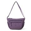 Nylon Große Kapazität Leichte Damen Umhängetasche Muttertasche Einfarbige Crossbody Tasche
