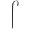 16-Inch 16 Pack Rebar Stakes Heavy Duty J Hook Galvanized Ground Anchors