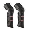 Winter Motorcycle Kneepad Warm Windproof Thickened Plush Leg Guards for Cold Weather Riding Protection