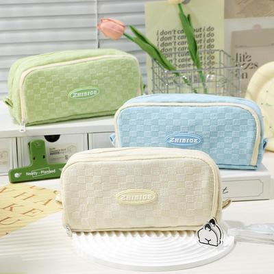Large Capacity Pencil Case, Pencil Pouch, Pencil Bag, Pen Case, Pen Pouch, Pen Bag, Pencil Pouches, Pencil Bags, Green Pencil Case, School Pencil Case