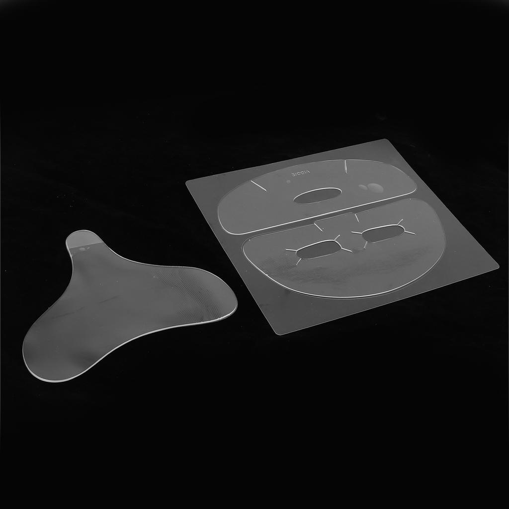 Facial Chest Pad Set AntiWrinkle Remove Fine Lines Reusable Silicone Patches for Face Chest