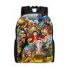 One Pieces Travel Backpack Women Men School Computer Bookbag Manga College Student Daypack Bags