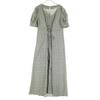 SNIDEL Overall handle Short sleeve Long dress 1 Black series Women Used
