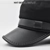 Flat Cap Vintage Navy Cap Flat Top Hat Octagonal Hat Flat Peaked Caps Warm Newsboy Hat Autumn Winter Hat Women Men