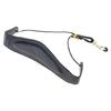 Saxophone Neck Strap Leather Padded Sax Neck Strap with Metal Rotatable Hook