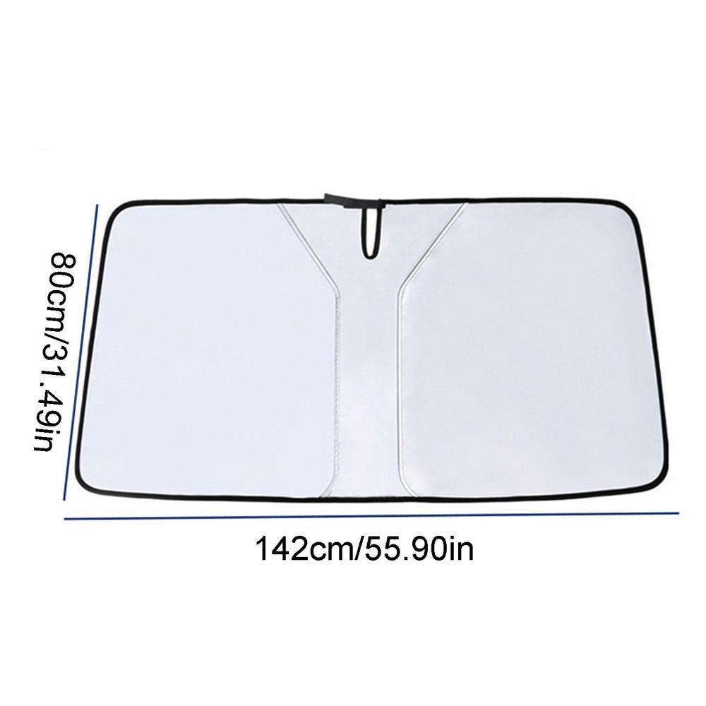 Car Windshield Sun Shade Umbrella Auto Front Window Sun Shade Protector Parasol Heat-proof Sun Protection Folding Sunshade