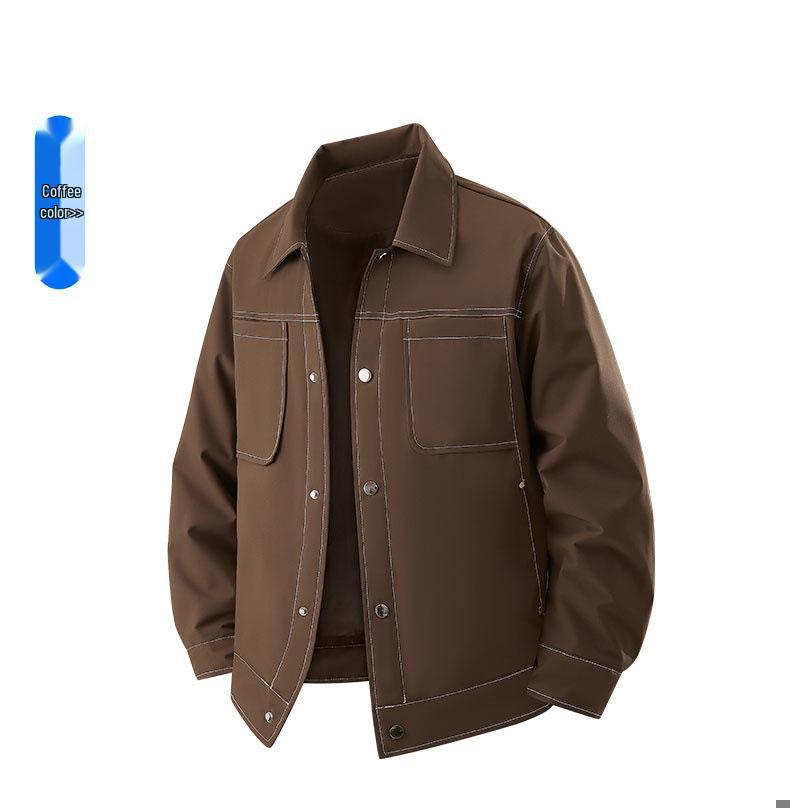 Men's Spring/Autumn Fashionable Lightweight Workwear Jacket