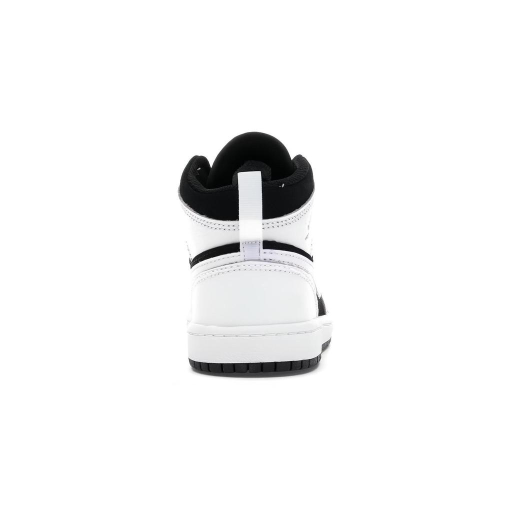 Jordan 1 Mid White Black PS 640734-113