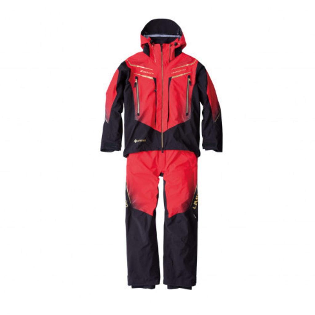 SHIMANO Fishing Rain Wear NEXUS Gore Rain Suit Limited Pro Blood Red 2XL Rock Saltwater RA-112U