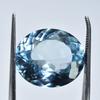 Amazing Ocean Blue Aquamarine Crystal Oval Cut Gemstone 10.19 Ct Certified