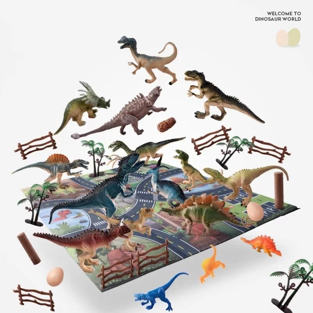 PVC Dinosaur Figure Set Tyrannosaurus Realistic Dinosaur World Toys Dinosaur Figurines Kids