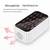 20-Port USB Fast Charger 100W Desktop Power Strip