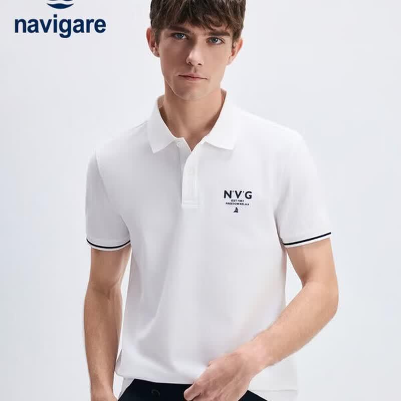Navigare Men s Cotton Blend Polo Shirt M/48