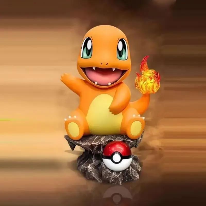 9Cm Replica Pokemon Bulbasaur Charmander Anime Figure Sceptile Gk Handmade Doll Anime Peripheral Trendy Play Model Ornament