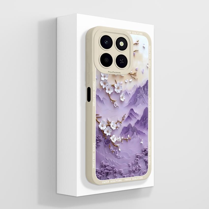 Beautiful Butterfly Phone Case For Huawei X6C Honor 400 Lite Pura 80 Pro Plus Ultra Liquid Silicone Soft Bumper Dustproof Cover For Huawei Bumper Bags