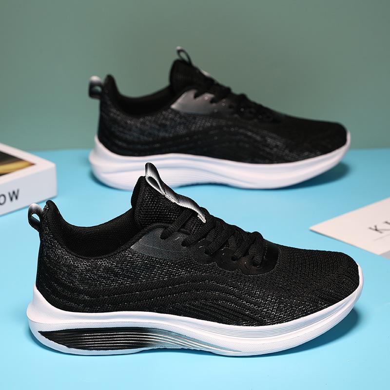 Junior High School Students Sports Shoes Men's Running Shoes Student High School Entrance Examination Special Shoes Youth Breathable Non-slip Lightwei