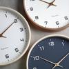 Solid wood clock wall clock living room 2025 new home silent simple clock wall quartz clock hanging watch