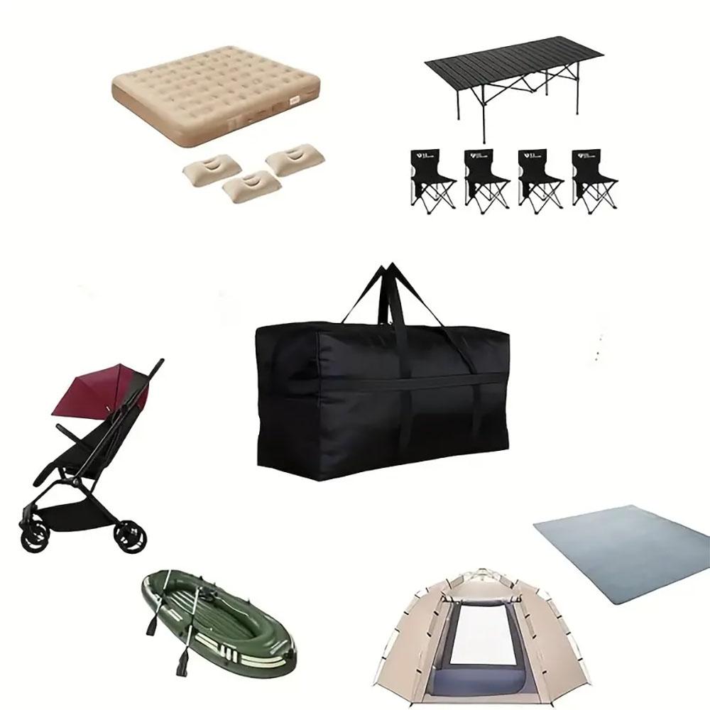 Large Moving Bag With Strong Zipper And Carrying Handle, Storage Bag, Storage Bag For Clothes, Moving Supplies, Space Saving Ext