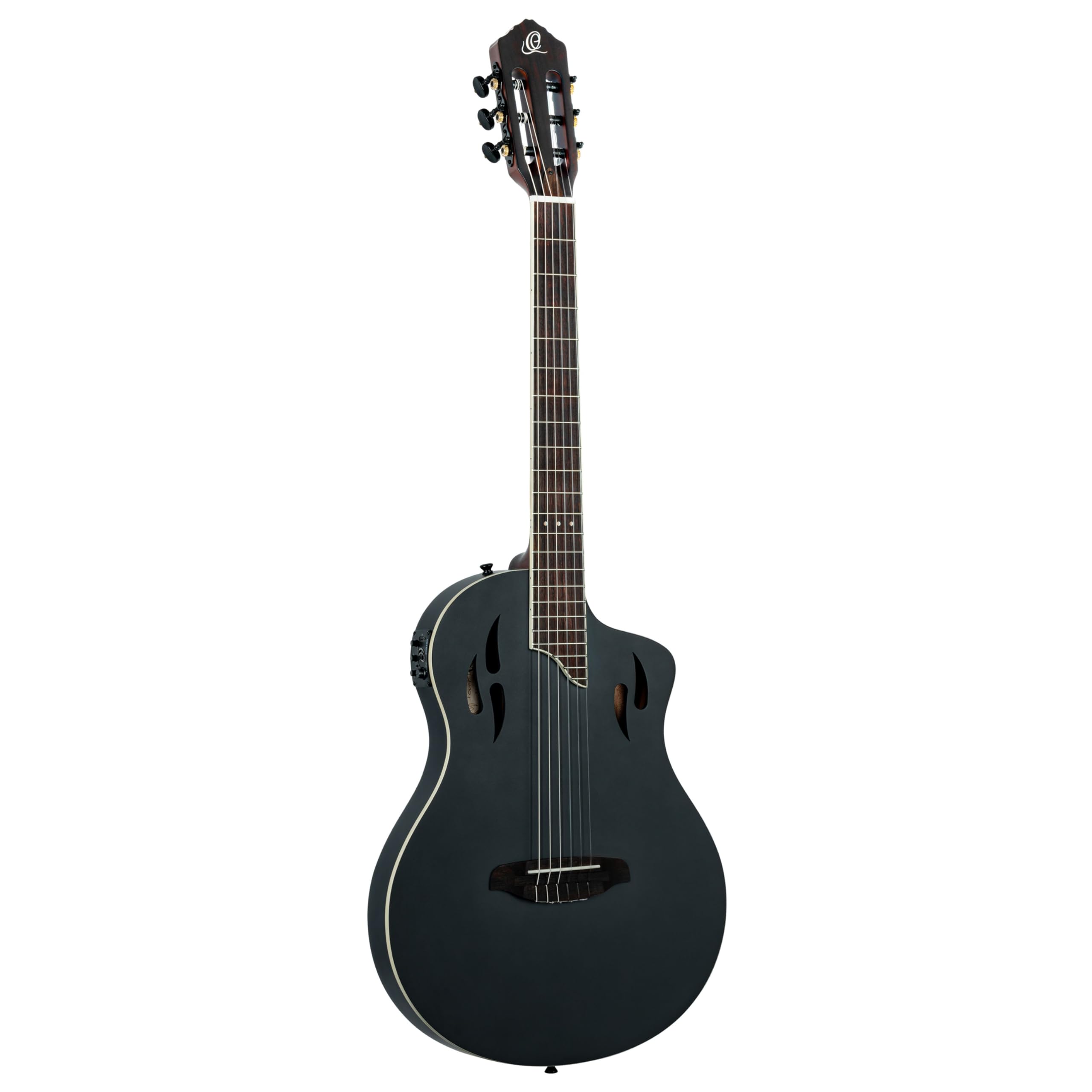 

ORTEGA Classic Guitar TourPlayer Series Spruce Top Electric Specification RTPSTD-SBK Satin Black [Gig BagUSB-C Cable Included]