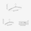 Travel Hangers Premium Foldable Hangers Sturdy Space-Saving For Suitcase Plastic Travel Accessories Portable Clothes Hanger