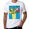 Flowers In A Vase Tshirt Durable Work Wear Tshirt