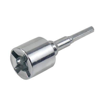 Ergonomic Quick Connection Socket Adapter For Electric Drill Enables Fast Scissor Jacking Leveling