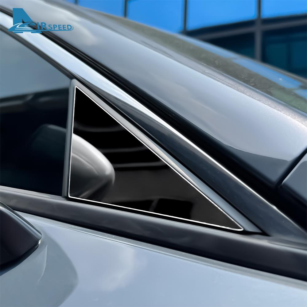 Carbon Fiber Pattern B C Pillars Trim Sticker For Mazda 3 BP Axela 2019 2020 2021 2022 2023 2024 2025 Black Protect Accessories
