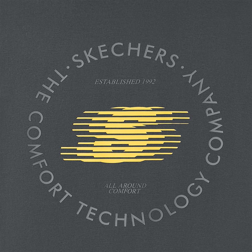 Skechers Sports Life Cool Moisture Wicking Quick Dry Outdoor Casual Soft Comfortable Versatile Skin Friendly Short Sleeve T-Shirt L225U050-02KY