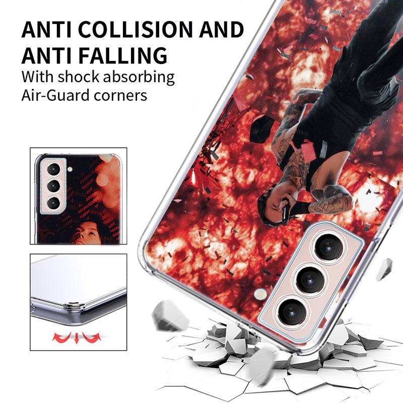 Singer R-Ronnie R-Radke Phone Case For Samsung Galaxy S25 Edge S24 S23 FE S21 S20 S10 Plus S22 S26 Ultra Cover Clear Cases TPU C