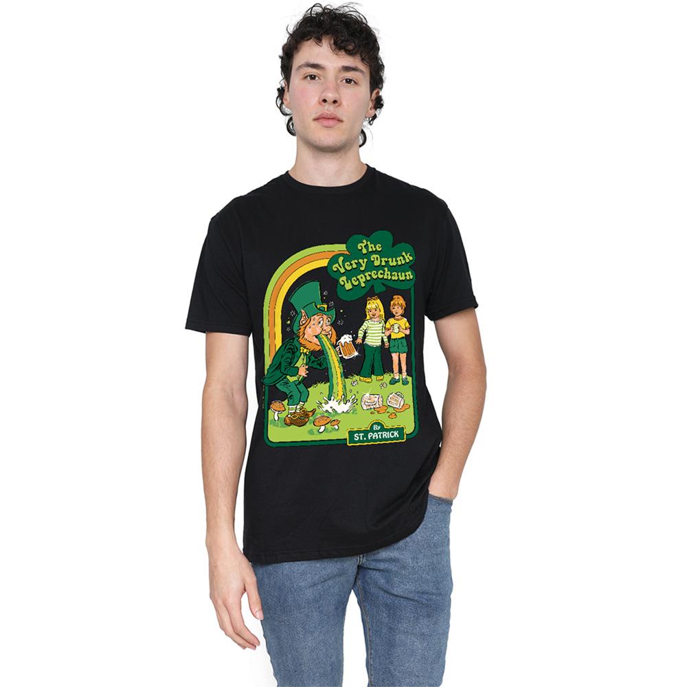 Steven Rhodes Unisex Adult The Very Drunk Leprechaun T-Shirt