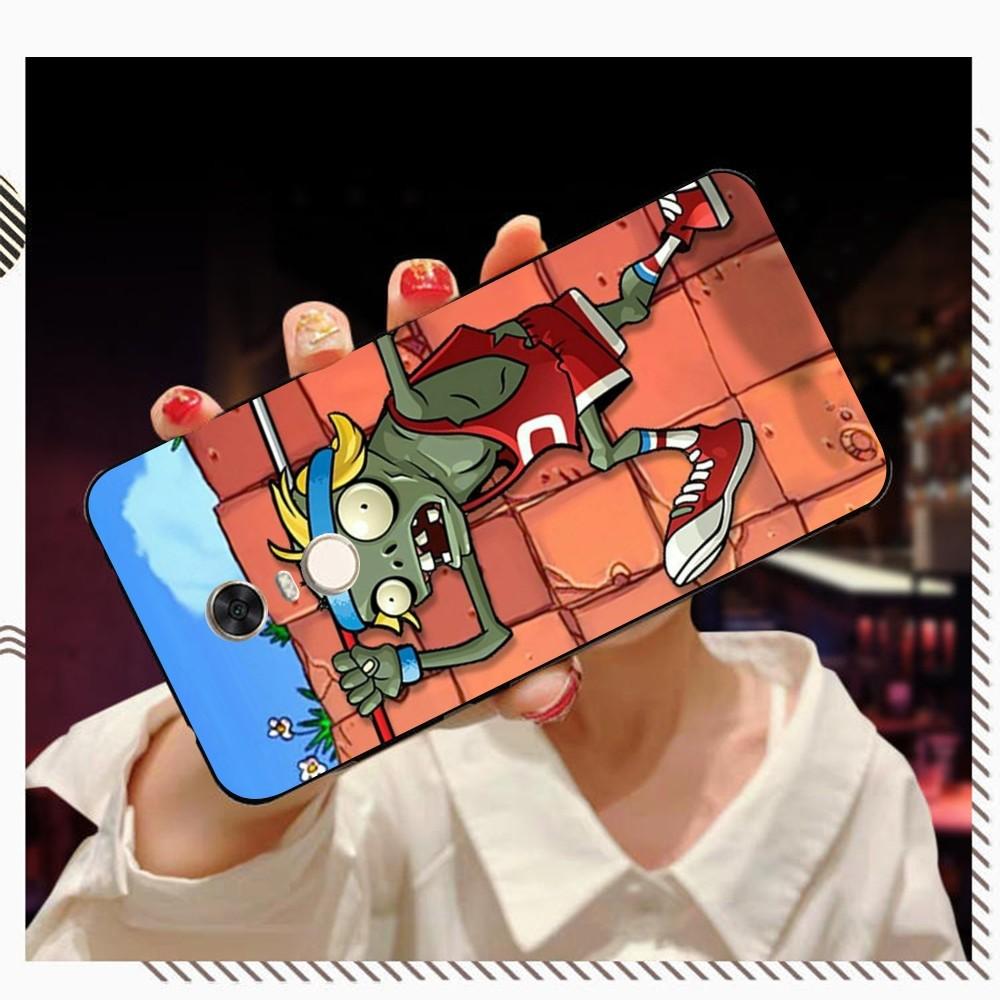 Plants vs Game Z-Zombies Telefoonhoesje Voor Redmi 5 6 7 8 9 10 plus pro 6 7 8 9 A GO K20 K30 K40 pro plus F3 Fundas