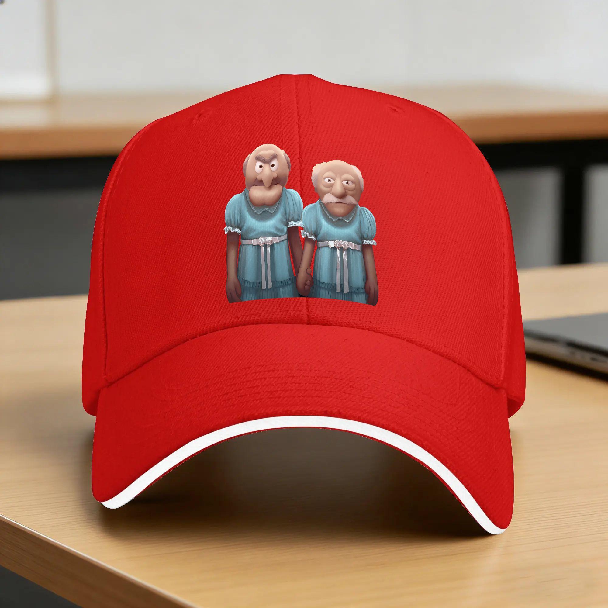 Statler and Waldorf Baseball Cap  Outdoor Gym Adjustable Trucker Hat FeUnisex Unisex Fashion Custom Logo Baseball Caps One Size