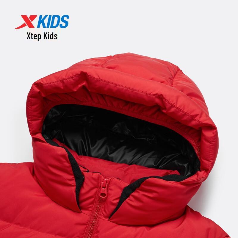 XTEP Kids' Wind Shield Duck Down Padded Jacket