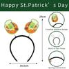 Whimsical St Patricks Day Headband Decor With Eyecatching Shamrock And Themes Beer
