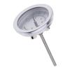 Grill and BBQ Oven Thermometer Round 52mm Mechanical Temperature Meter for Culinary Food Prep in Home Kitchens