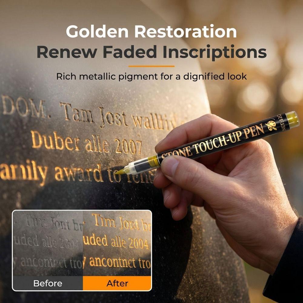 Large Capacity Tombstone Paint Marker Waterproof Memorial Inscription Pen  Memorial Inscriptions