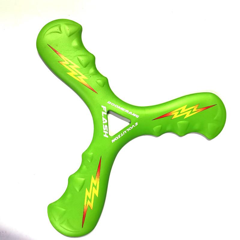 Lightning Three-leaf Children's Safe Boomerang Outdoor Leisure Toy Wholesale