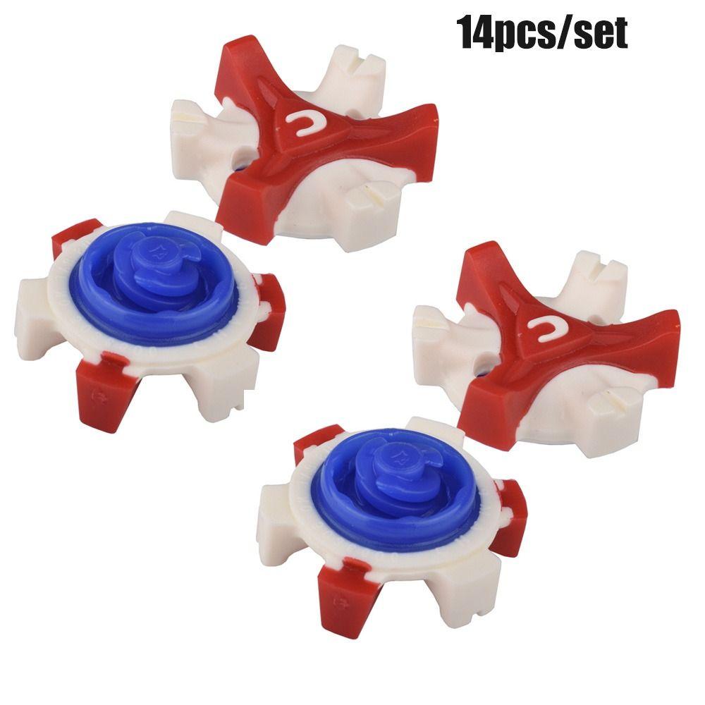 Training Aids Fast Lock Golf Shoes Accessories Cleats Shoes Pins Golf Shoes Spikes Golf Shoes Pins красный