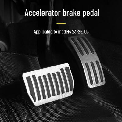 Non-slip Foot Pedals for 23-25 Lynk & Co 03: Modified Accelerator & Wear-resistant Brake Decoration