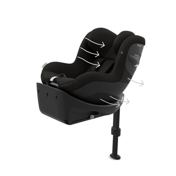 CYBEX - Siège-auto gr 0+/1 SIRONA Gi i-Size Magic Black