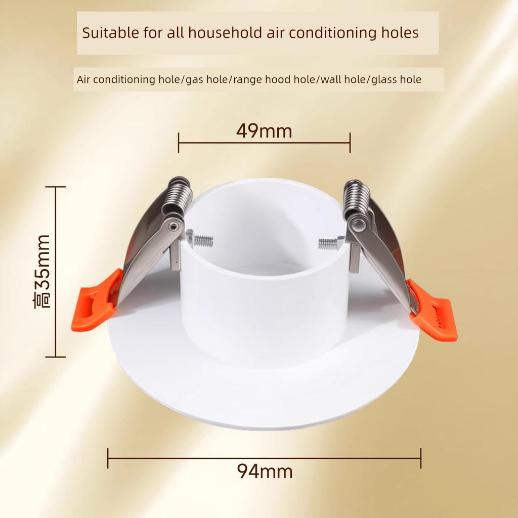 Air Conditioning Vent Cover, Decorative Cover for Air Conditioning Holes, Hole-Covering Gadget, Round Pipe Cover, Decorative Cover for Large Holes