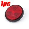 1/5pcs Circular Reflector Universal Car Trucks Motorcycle ATV Bikes Bicycle Reflector Safety Reflector Motorcycles Accessories