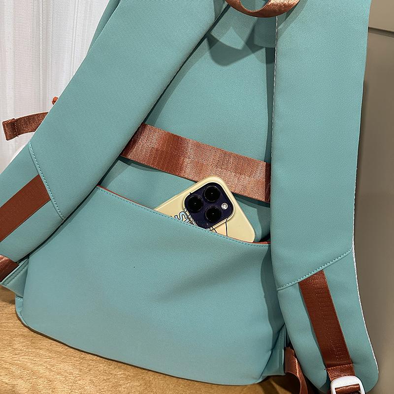 Junior School Student Schoolbag Girl Backpack Large Capacity Lightweight Backpack