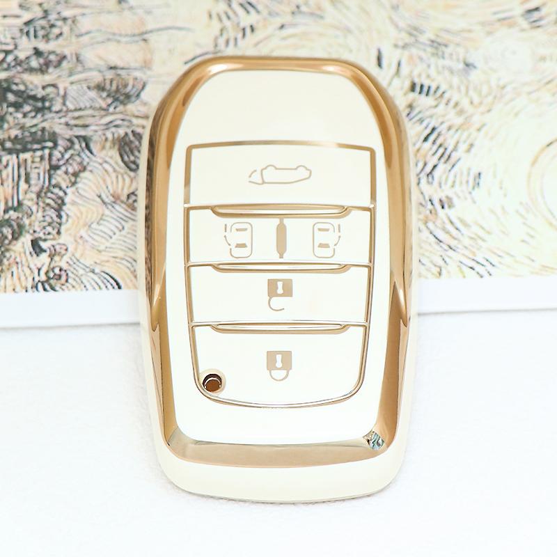 For Toyota Alphard PREVIA Voxy Noah Esquire Vellfire Harrier Car Key Cover Case Remote Shell Fob Holder Keychain Accessories