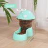 Cat Automatic Feeder Water Dispenser 350Ml/1.8Kg Large Capacity Food Container Small Dog Cat Feeding Drinking Bowl Anti Slip Decoration