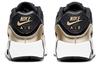 Nike Air Max 90 LTR Black Metallic Gold Star GS CD6864-008