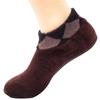 Soft Bottom Plush Thicken Non-slip Floor Socks Winter Floor Shoes Home Slippers Female Hosiery