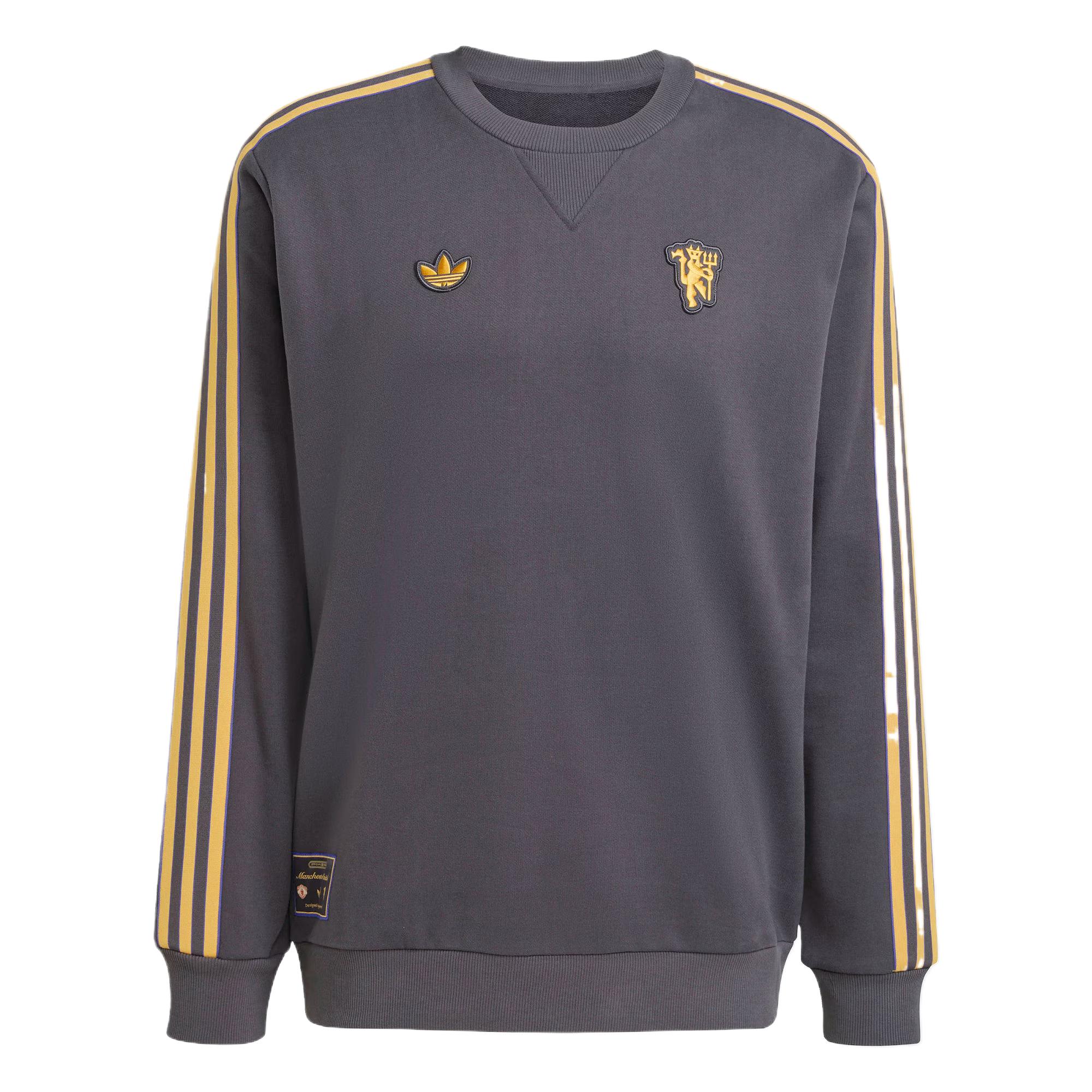 

Adidas Originals Manchester Skin-Friendly Versatile Fashion Round Neck Sweatshirt Men Sweatshirt JN2824 S