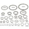 20-200Pcs Stainless Steel Open Jump Rings Single Loops Split Ring Connector For Bracelet Jewelry Making Findings DIY Accessories