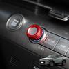 Aluminum Air Conditioner Switch Knob Cover For Hyundai Kona 24 2025 Accessories